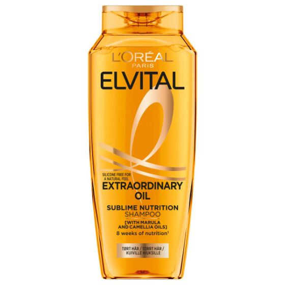 L'Oreal Paris Elvital Extraord Oil Shampoo normalt hår