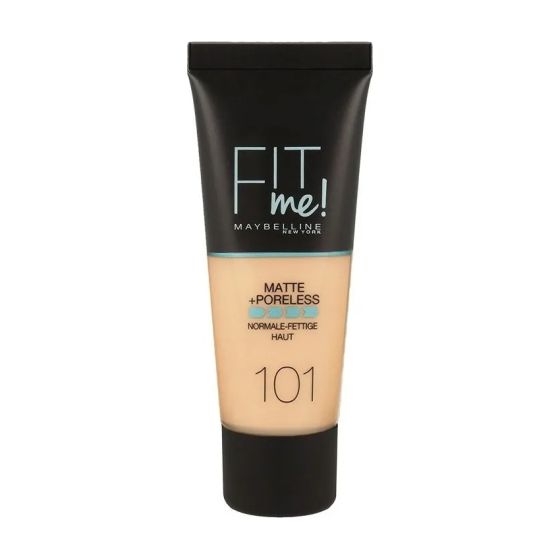 Fit Me Matte & Poreless Foundation Midnight Black 101