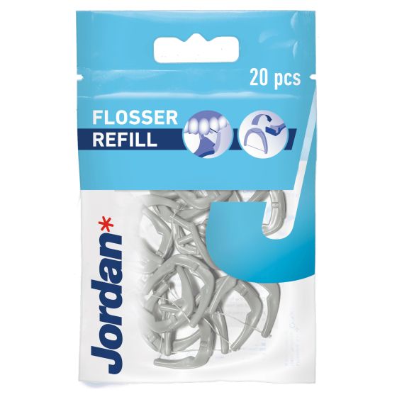 Jordan easy clean flosser refill tanntråd original