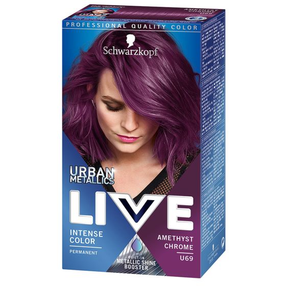 Schwarzkopf LIVE XXL Urban Metallic 69 amethyst chrome