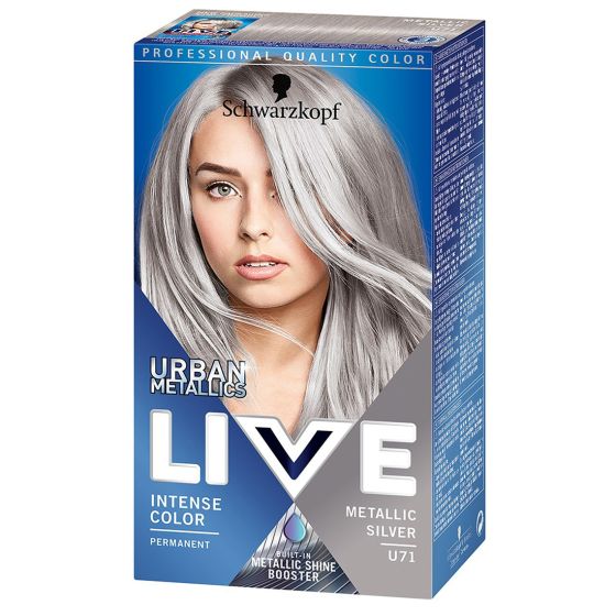 Schwarzkopf LIVE XXL Urban Metallic live xxl urban metallic 71 metallic silver