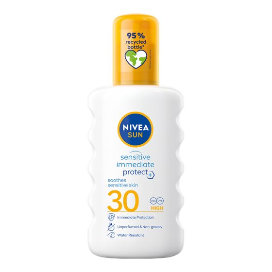 Nivea Sun Sensitive Soothing Spray SPF30 200ml spf 30