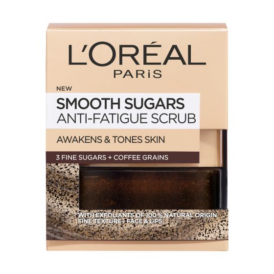 L'Oreal Paris Smooth Sugar Scrub Anti-Fatigue (Coffee) polish