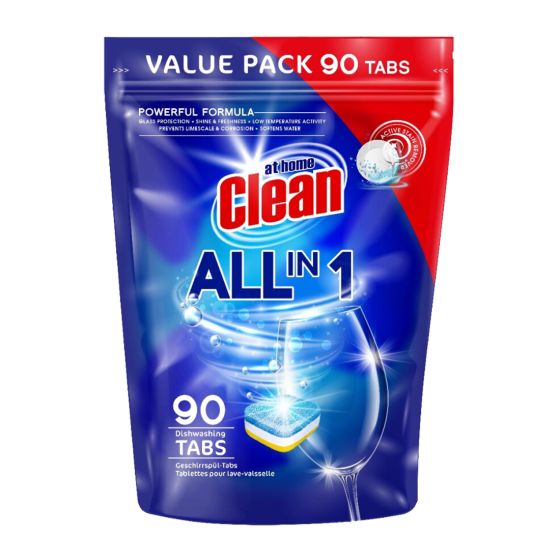 At Home Clean Dishwasher Tabs 90pcs All In One original