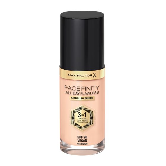 Max Factor Facefinity all day flawless foundation 55 beige.