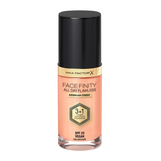 Max Factor Facefinity all day flawless foundation 80 bronze.