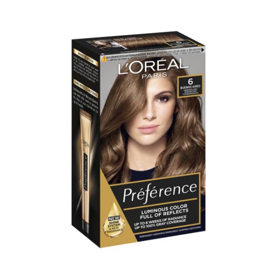 L'Oreal Paris Preference hårfarge 6 ombrie