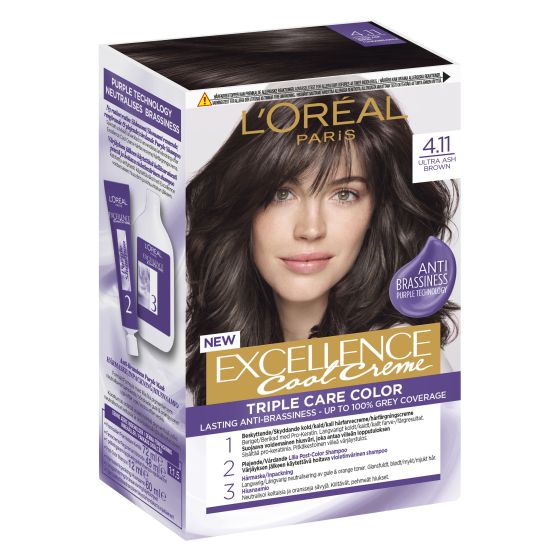 L'Oreal Paris Exellence 4.11 ultra ash brown