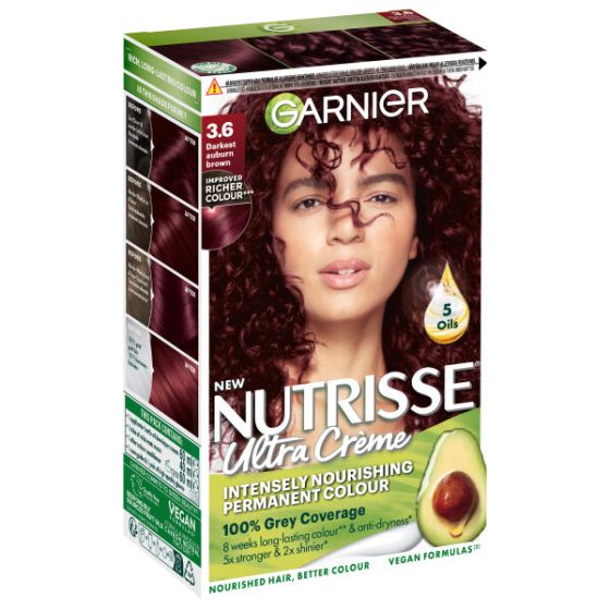 Garnier Nutrisse hårfarge 3.6 mure sauv.
