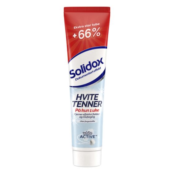 Solidox hvite tenner 125ml original