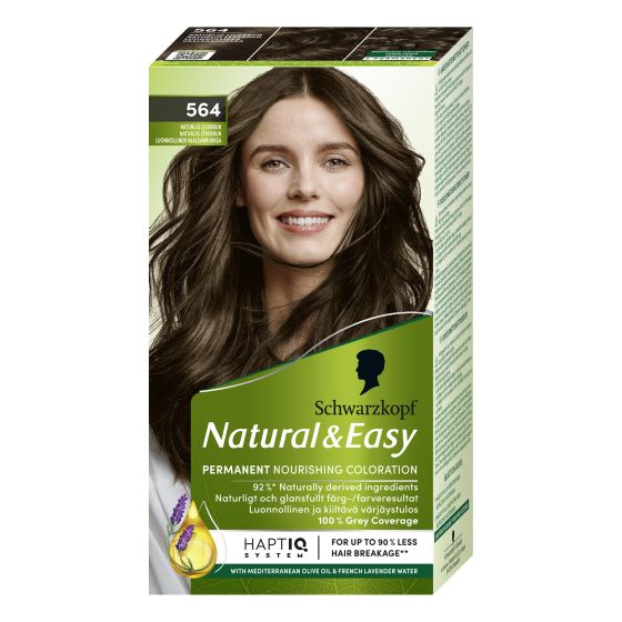 Schwarzkopf Natural & Easy hårfarge 564 natural lightbrown
