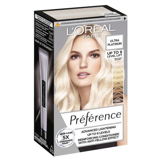 Hårfarge 9l ultra platinum