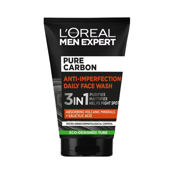 Men Expert Pure Carbon  Anti Spots Daily Face Wash original