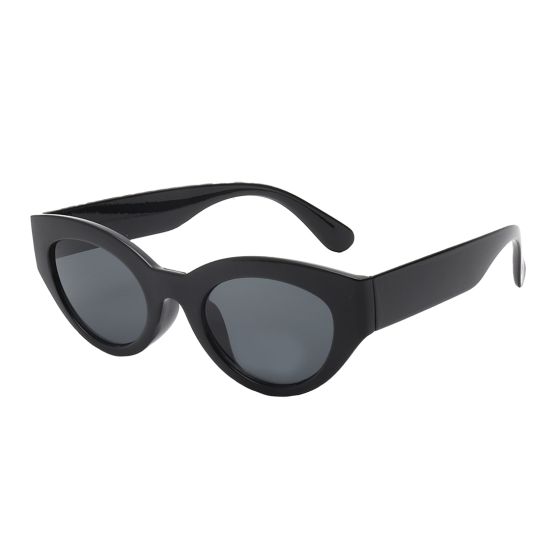 Solbrille Dame Oval sort
