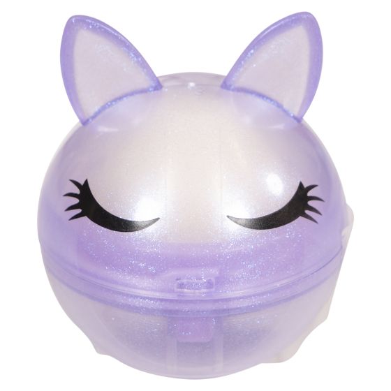 Cat lip balm lilla.
