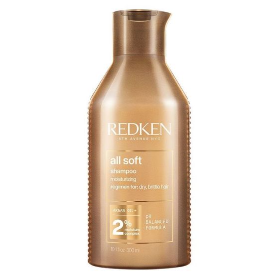 Redken All Soft Shampoo.