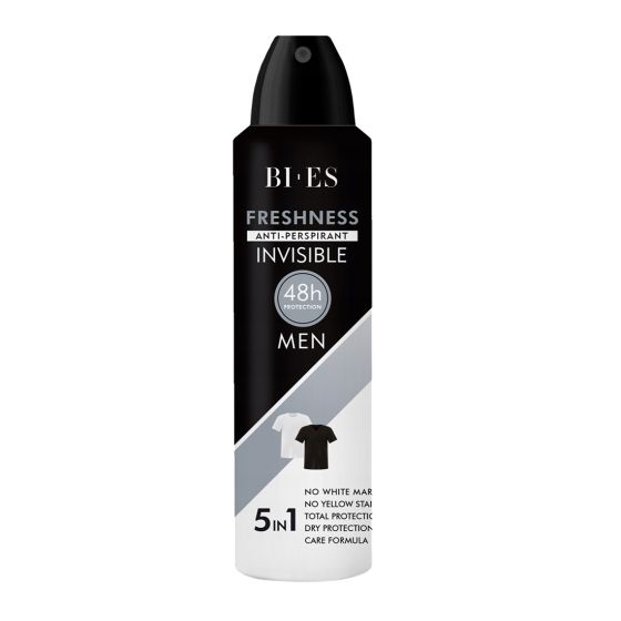 Deo Spray Men Invisible freshness.