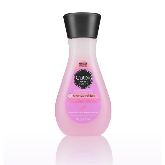 Cutex Nail Polish remover strengthening shield strength-shield