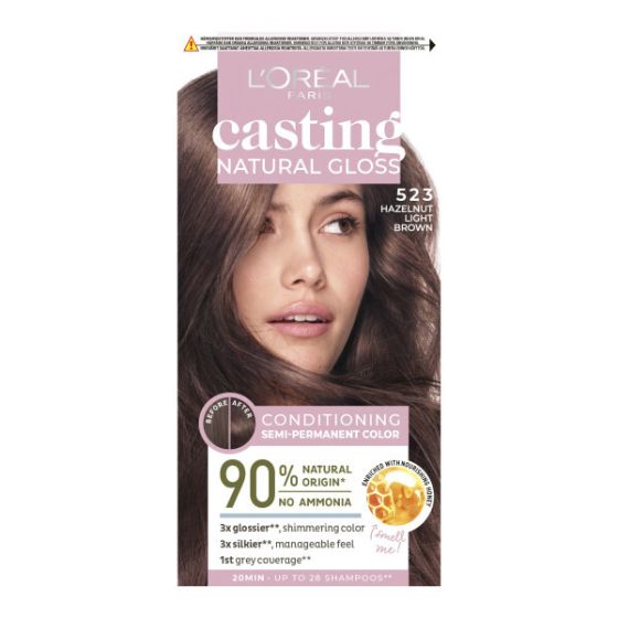 Casting Creme Natural Gloss 523-chocolate dark brown.