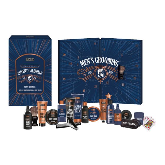 Advent Calendar Men 24pcs Modern Rich til Herre ingen.