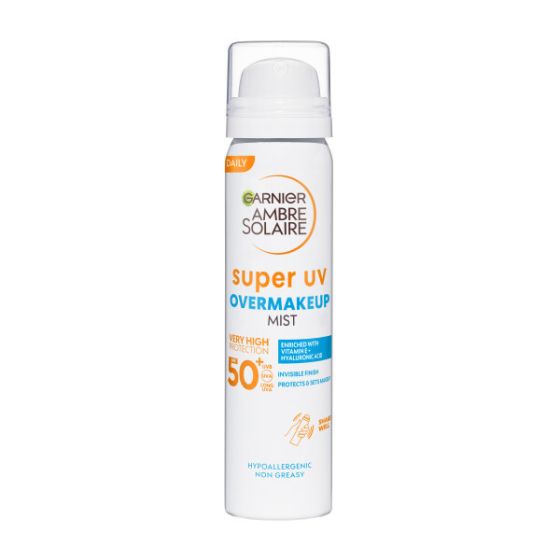 Ambre Solaire Super UV Over Makeup Mist with Hyaluronic Acid