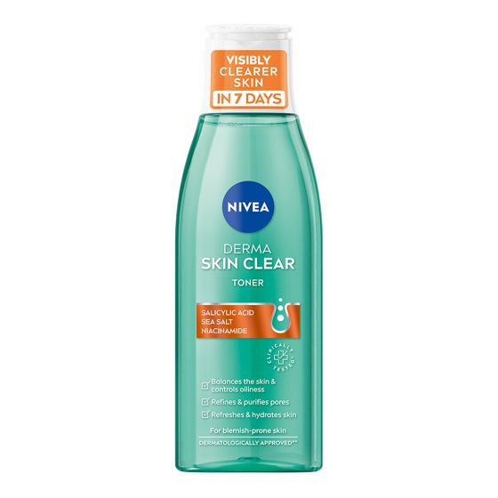 NIVEA Derma Skin Clear Toner, 200ml