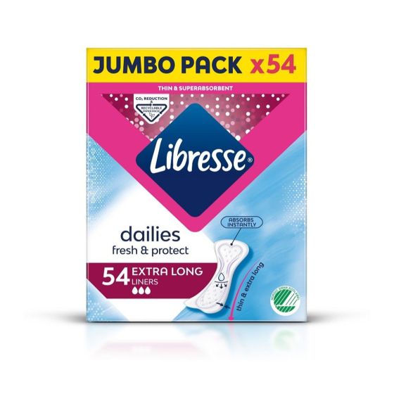 Truseinnlegg Extra Long Jumbo Pk 54stk