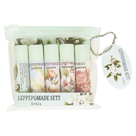 Lipbalm i pose 5pk