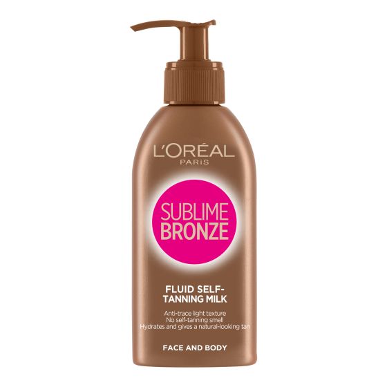 L'Oreal Paris Sublime Bronze Self Tanning Milk face/body original