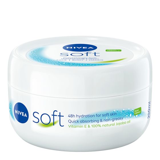 Nivea Soft Body & Face Cream 200ml soft