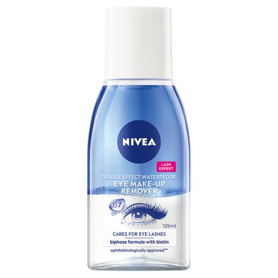 Nivea Daily Essentials Double Effect Eye Makeup Remover cornflower extract