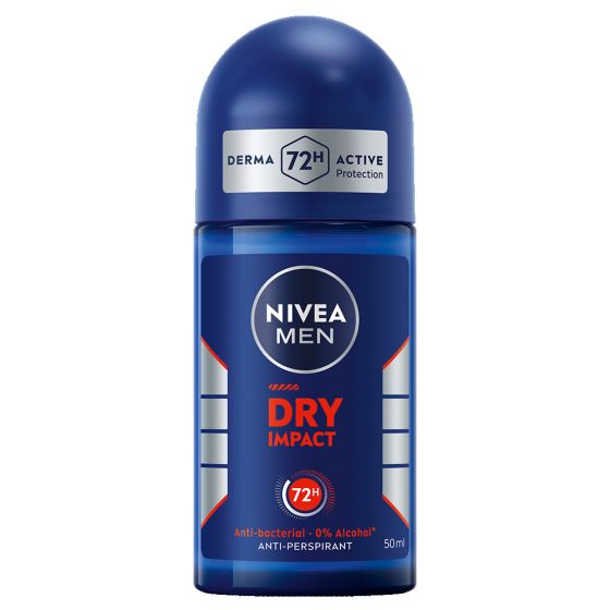 Nivea Men Dry Impact Roll-On 50ml plus