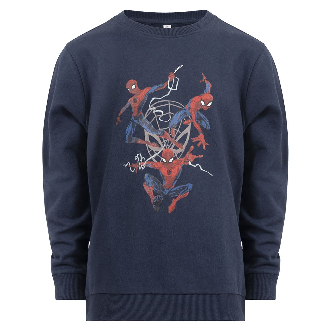 Spiderman Genser med flockprint - Sparkjøp