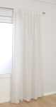 Monokrom vevd gardin 135x160 