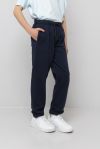 Joggebukse basic Blå