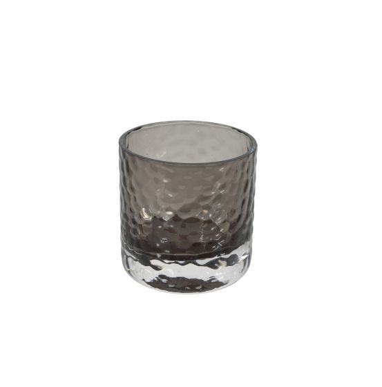 Wave lysglass grå