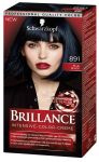 Schwarzkopf Brillance permanent hårfarge brillance 891 blue black