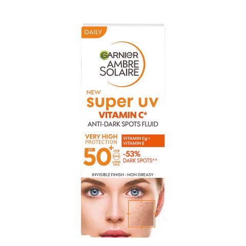 Ambre Solaire Super UV Vitamin C Anti-Dark Spot Fluid SPF50+ 