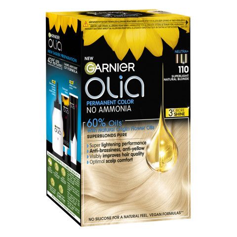 Olia Permanent Hårfarge 110 super blonds.