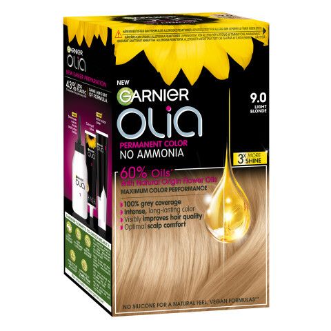 Olia Permanent Hårfarge 9.0 light blond.