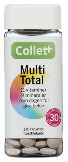 Collett Multitotal vitamintilskudd multitotal