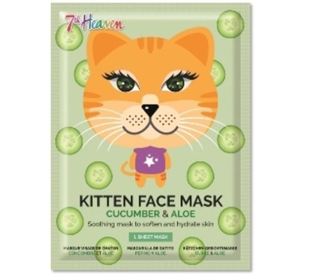 KIDS Ansiktsmaske katt.