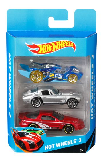 Hot Wheels biler 3 pk standard