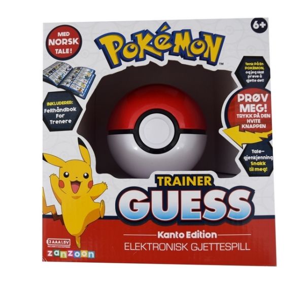 Pokemon Guess elektronisk spørespill på norsk ingen