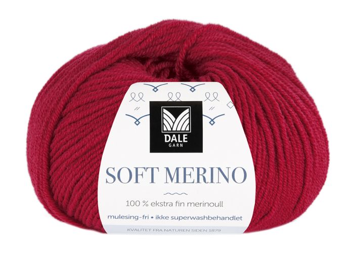 Soft Merino 3021 Rød