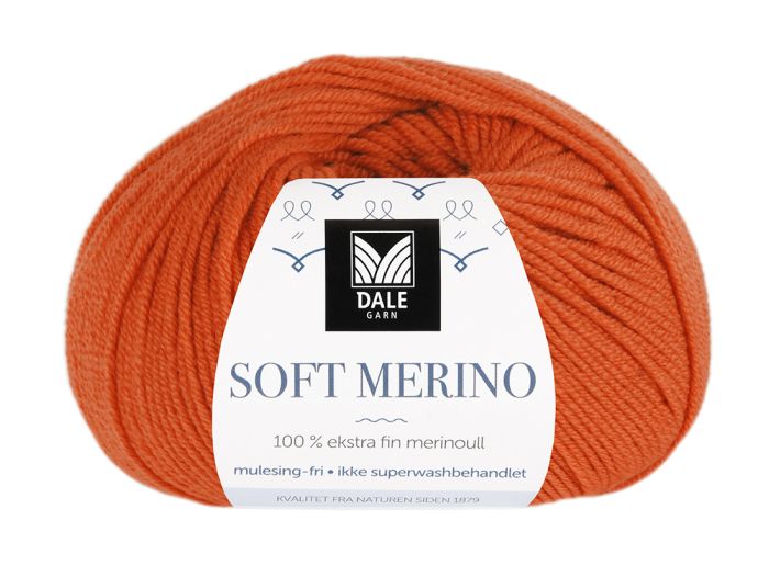 Soft Merino 3033 Oransje