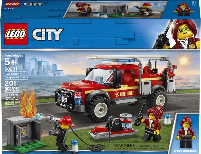LEGO® City Town Brannsjefens utrykningskjøretøy 60231