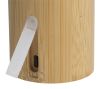 Lampe oppladbar Mushroom Hvit-natur