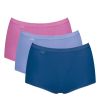 Sloggi basic maxi 3pk blå-rosa.