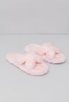 Tøffel fluffy Cherie Rosa